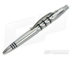 Tuff-Writer Precision Press Polished Titanium Pen