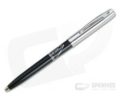 Fisher Space Pen Shuttle Imprint Cap-O-Matic Black and Chrome SM4B