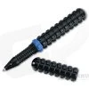 Audacious Concept Tenax Pen Blue Ring Black Aluminum EDC Ink Pen TNX-ALU-BLU