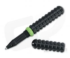 Audacious Concept Tenax Pen Green Ring Black PVD Titanium EDC Ink Pen TNX-TIT-PVD-GRN